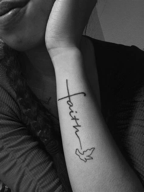 faith tattoo ideas|faith tattoos for females.